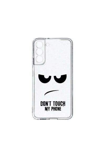 bestcase Διαφανής Θήκη Σιλικόνης 2MM, Συμβατή με Samsung Galaxy S22, Μην αγγί...