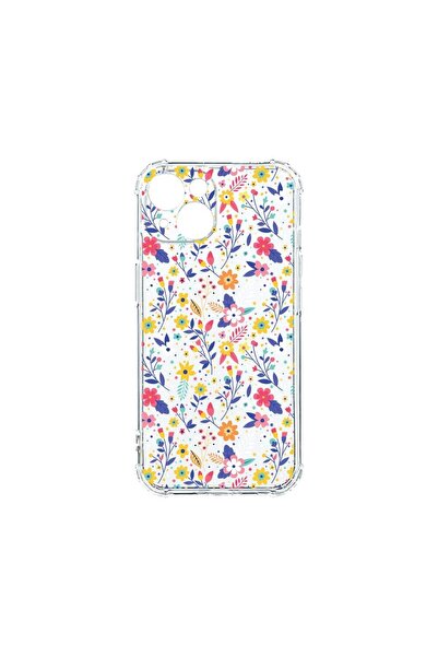 bestcase Αντικραδασμική Θήκη 1.5MM, Συμβατή με Apple iPhone 14, Σχέδιο Λουλου...