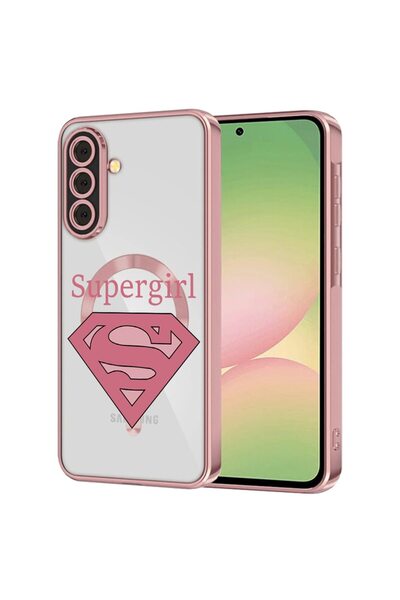 bestcase Πολυτελής Θήκη MagSafe, Συμβατή με Samsung Galaxy S24, Super Girl, Ε...