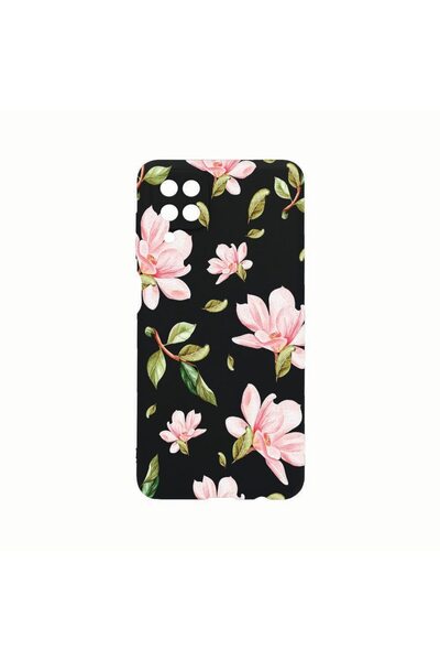 bestcase Θήκη Σιλικόνης, Συμβατή με Samsung Galaxy A12, Συλλογή Λουλουδιών, Α...
