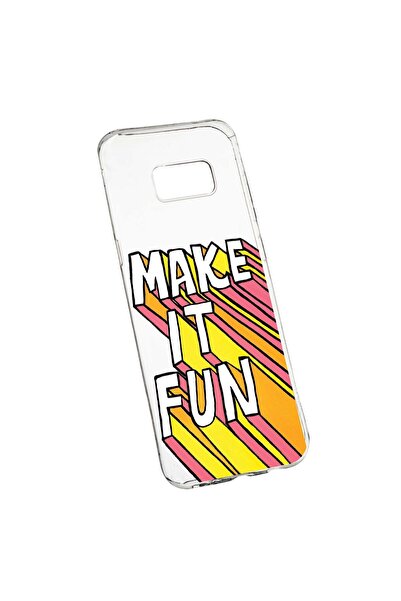bestcase Προστατευτική θήκη με μήνυμα  "Make It Fun ", για Samsung Galaxy S8,...