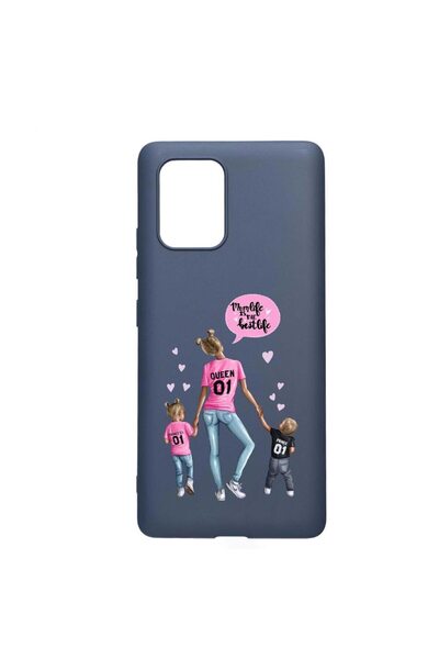 bestcase Θήκη Σιλικόνης Συμβατή με Samsung Galaxy M32 5G, Σχέδιο Μαμά Ζωή Αγό...