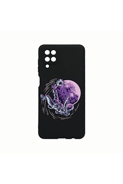 bestcase Θήκη Σιλικόνης, Συμβατή με Samsung Galaxy A12, Σχέδιο Αστροναύτης Πο...