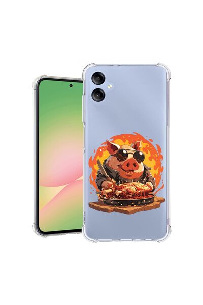 bestcase Συμβατή θήκη για Samsung Galaxy A06 4G, Αντικραδασμική 1.5MM, Pig's ...