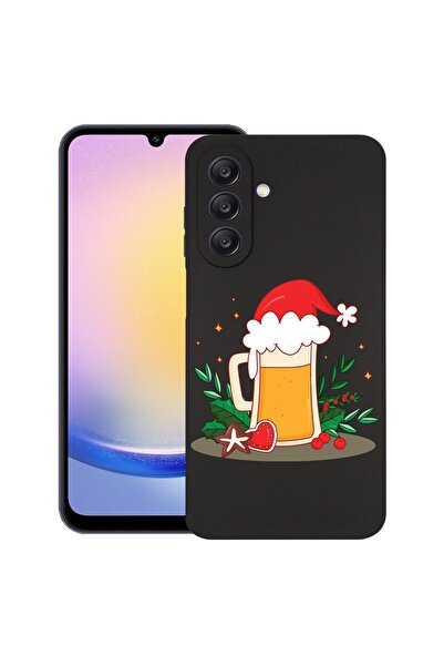 bestcase Husă pentru Samsung Galaxy A56, Xmas Beer, Silicon subțire 0.8MM, An...