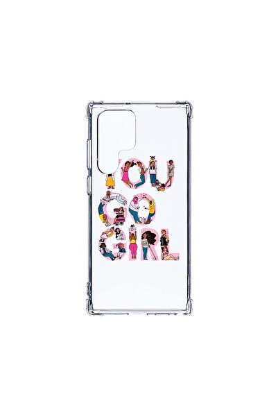 bestcase Αντικραδασμική Θήκη 1.5MM, Συμβατή με Samsung Galaxy S22 Ultra, Girl...