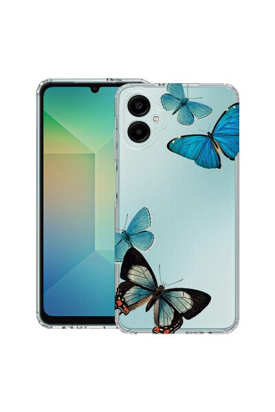 bestcase Θήκη για Samsung Galaxy A06 5G, Αντικραδασμική 1.5MM, Όμορφες Μπλε Π...