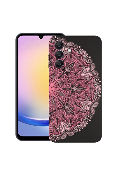 bestcase Θήκη για Samsung Galaxy A36, Ροζ Δαντέλα, Λεπτή Σιλικόνη 0.8MM, Αντι...