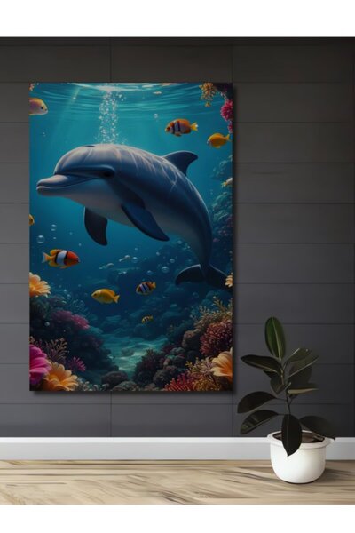 Teona Ahşap Συναρπαστικό ξύλινο διακοσμητικό τραπέζι με ελαιογραφία με θέμα τ...