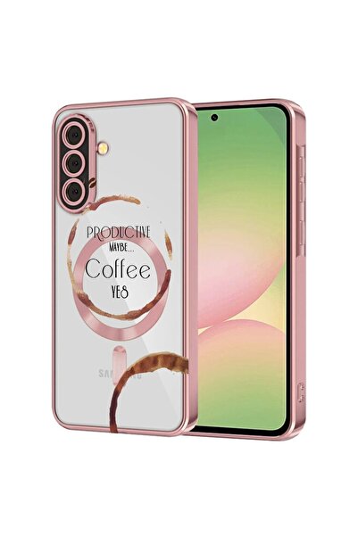 bestcase Πολυτελής Θήκη MagSafe, Συμβατή με Samsung Galaxy S24 FE, Καφέ, Εξαι...