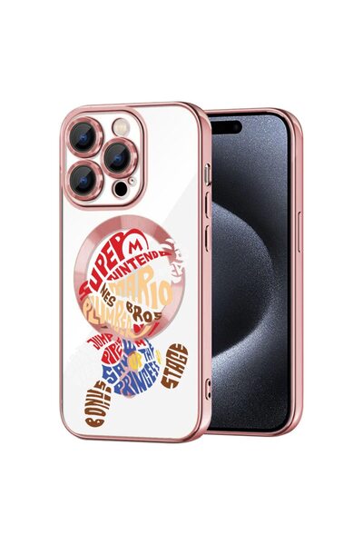 bestcase Πολυτελής Θήκη MagSafe, Συμβατή με Apple iPhone 16 Pro, Super Mario,...