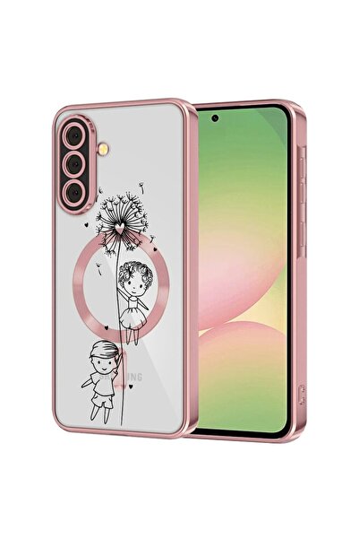 bestcase Πολυτελής Θήκη MagSafe, Συμβατή με Samsung Galaxy S24 FE, Dandelion ...