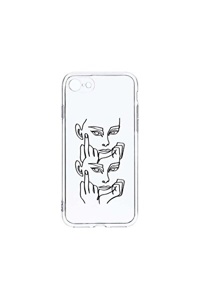 bestcase Διαφανής Θήκη Σιλικόνης 2MM, Συμβατή με Apple iPhone 8 / iPhone 7, F...