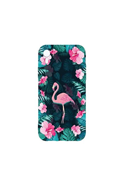 bestcase Διαφανής Θήκη Σιλικόνης 2MM, Συμβατή με Apple iPhone XR, Φλαμίνγκο, ...