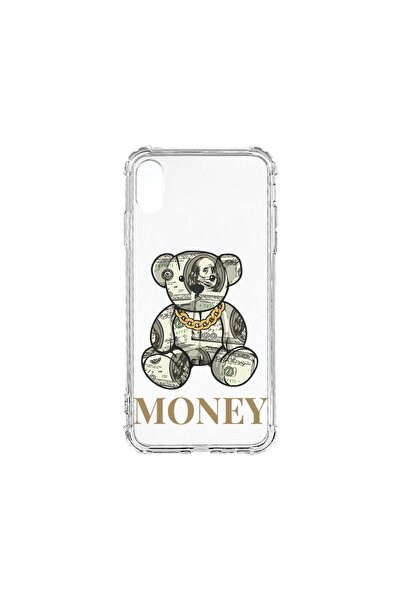 bestcase Husa Αντικραδασμική 1.5MM, συμβατή με Apple iPhone XR, Σχέδιο Αρκουδ...