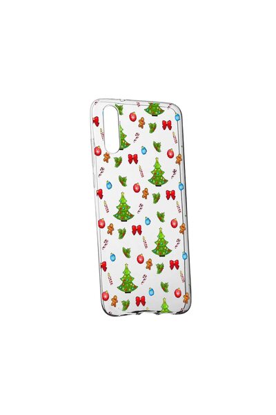 bestcase Коледен защитен калъф, Коледа, за Samsung Galaxy A70, устойчив на из...