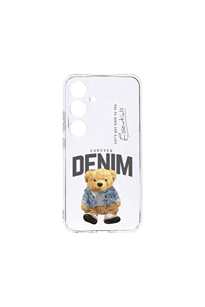 bestcase Θήκη Διαφανής Σιλικόνη 2MM, Συμβατή με Samsung Galaxy A25, Στυλ Ντέν...