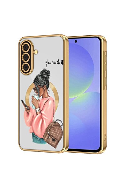 bestcase Πολυτελής Θήκη MagSafe, Συμβατή με Samsung Galaxy S24 Plus, Κορίτσι ...