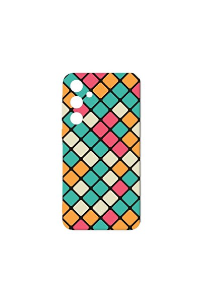 bestcase Λεπτή Θήκη Σιλικόνης 0.8MM, Συμβατή με Samsung Galaxy A55, Μωσαϊκό, ...