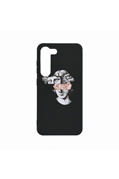 bestcase Θήκη, Συμβατή με Samsung Galaxy S23, Άγαλμα Ντέιβιντ - Τριαντάφυλλο,...