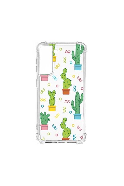 bestcase Husa Αντικραδασμική Θήκη Συμβατή με Samsung Galaxy S21 Plus, Κάκτος,...