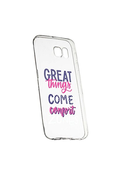 bestcase Προστατευτική θήκη με μήνυμα  "Great Things ", για Samsung Galaxy S7...