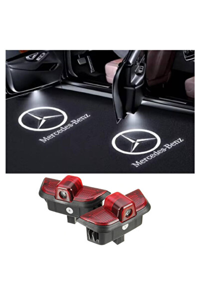 CerCip Φώτα πόρτας αυτοκινήτου Mercedes Benz, Ολόγραμμα LED με ΛΟΓΟΤΥΠΟ, Συμβ...