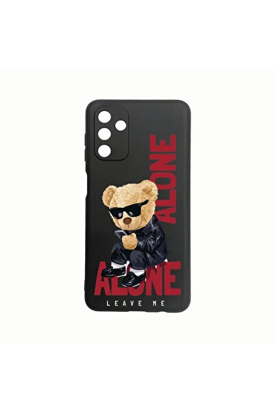 bestcase Θήκη σιλικόνης, Συμβατή με Samsung Galaxy A04s, Αρκουδάκι  "Αφήστε μ...