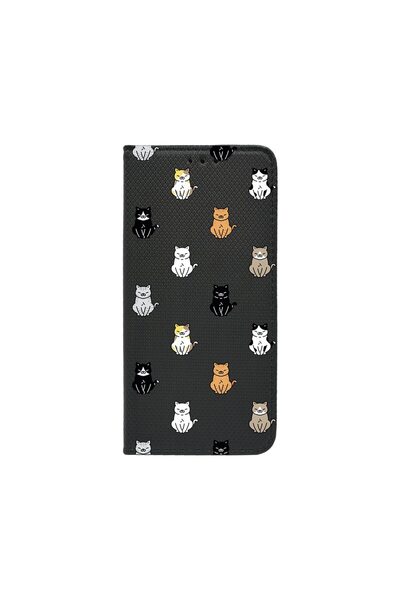 bestcase Θήκη για Samsung Galaxy A16, BestCase® Θήκη τύπου κάρτας, Σχέδιο γάτ...