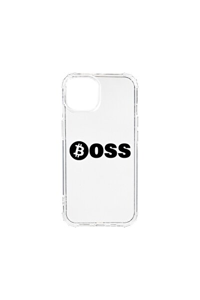 bestcase Husa Anti Shock 1.5MM, съвместима с Apple iPhone 13 Pro, Bitcoin Bos...