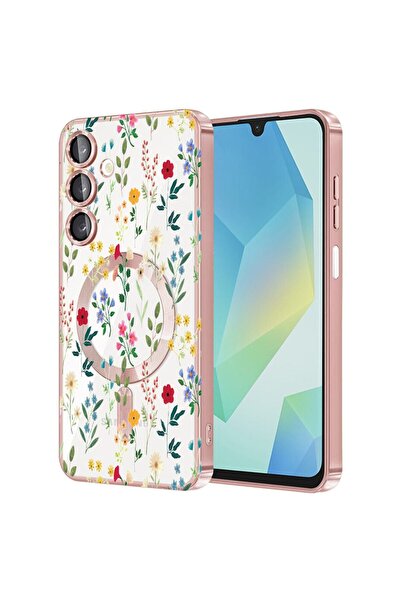 bestcase Πολυτελής Θήκη MagSafe, Συμβατή με Samsung Galaxy A55, Ανοιξιάτικα Λ...