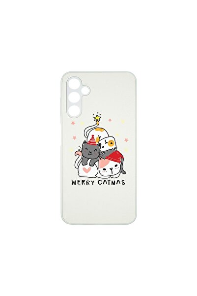 bestcase Δερμάτινη Θήκη Elegance, Συμβατή με Samsung Galaxy A14 5G, Merry Cat...