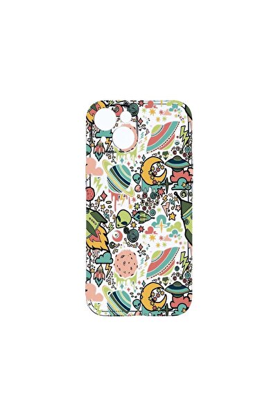 bestcase Διαφανής Θήκη Σιλικόνης 2MM, Συμβατή με Apple iPhone 14 Plus, Σχέδιο...