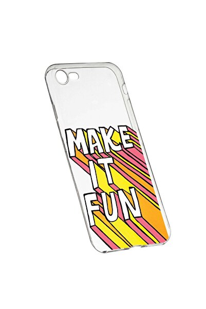 bestcase Προστατευτική θήκη με μήνυμα  "Make It Fun ", για Apple iPhone 7 / 8...