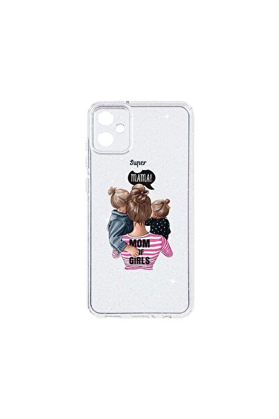 bestcase Θήκη Crystal Glitter 2MM, Συμβατή με Samsung Galaxy A05, Super Mama,...