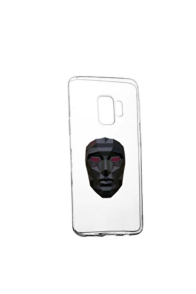 bestcase Θήκη σιλικόνης συμβατή με Samsung Galaxy S9, με σχέδιο Μάσκα Squid G...