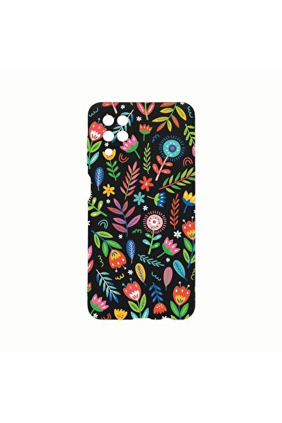 bestcase Θήκη Σιλικόνης, Συμβατή με Samsung Galaxy A12, Χαρούμενα Λουλούδια, ...