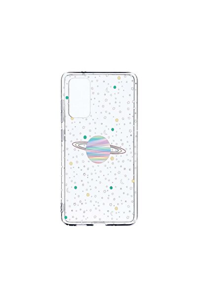 bestcase Διαφανής Θήκη Σιλικόνης 2MM, Συμβατή με Samsung Galaxy S20, Σύμβολα ...