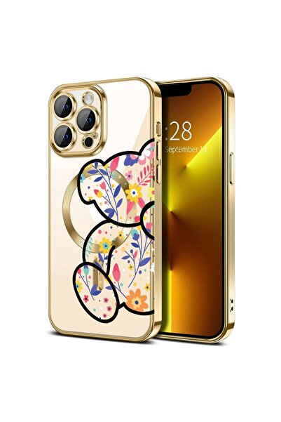 bestcase Πολυτελής Θήκη MagSafe, Συμβατή με Apple iPhone 15 Pro Max, Αρκουδάκ...