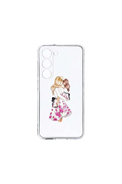 bestcase Διαφανής Θήκη Σιλικόνης 2MM, Συμβατή με Samsung Galaxy S23, Σχέδιο Π...