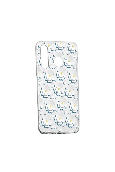 bestcase Husa Daisy - White Flower, pentru Samsung Galaxy A21, rezistenta la ...