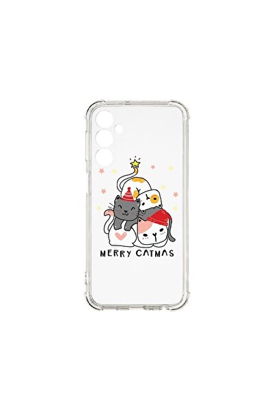 bestcase Αντικραδασμική Θήκη 1.5MM, Συμβατή με Samsung Galaxy M34, Merry Catm...