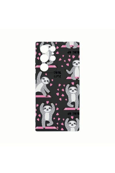 bestcase Θήκη σιλικόνης, Συμβατή με Samsung Galaxy S22 Ultra, Yoga Time, Ανθε...