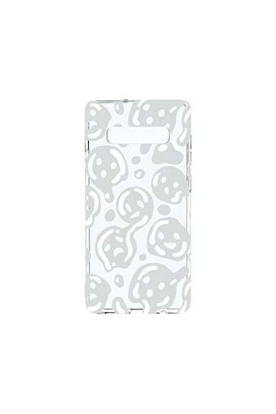 bestcase Διαφανής Θήκη Σιλικόνης 2MM, Συμβατή με Samsung Galaxy S10, Γκρι Οξύ...