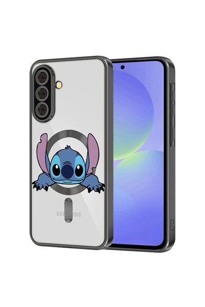 bestcase Πολυτελής Θήκη MagSafe, Συμβατή με Samsung Galaxy S24 FE, Stitch, Εξ...