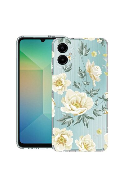 bestcase ¬Æ Husa pentru Samsung Galaxy A06 5G, Anti Shock 1.5MM, Flowers, Pro...
