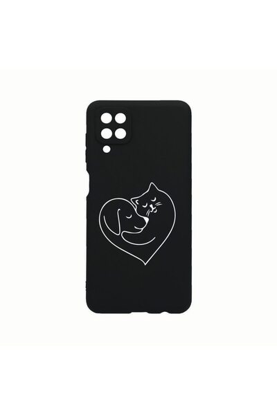 bestcase Θήκη Σιλικόνης, Συμβατή με Samsung Galaxy A12, Σχέδιο Αγάπη Σκύλου κ...