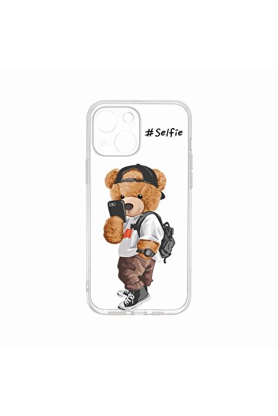 bestcase Husa BestCase¬Æ, Compatibila Cu Apple iPhone 14, Selfie Teddy Bear, ...