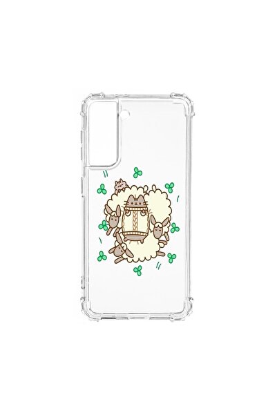bestcase Husa Αντικραδασμική Συμβατή με Samsung Galaxy S21, Κουνέλια - Αρνάκι...