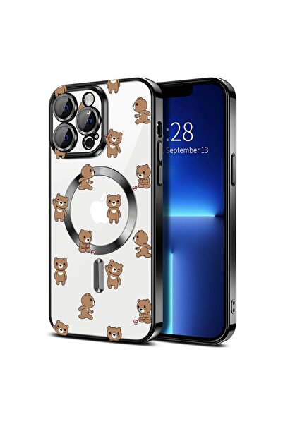 bestcase Πολυτελής Θήκη MagSafe, Συμβατή με Apple iPhone 13 Pro, Σχέδιο με Αρ...